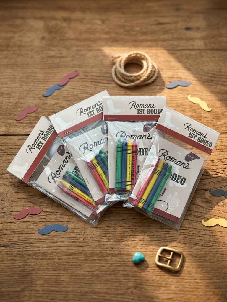 Personalized mini coloring books — Bee Creative Studio